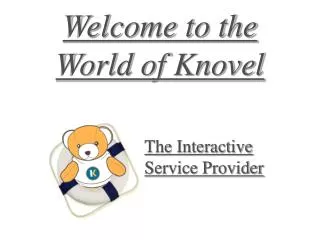 Welcome to the World of Knovel