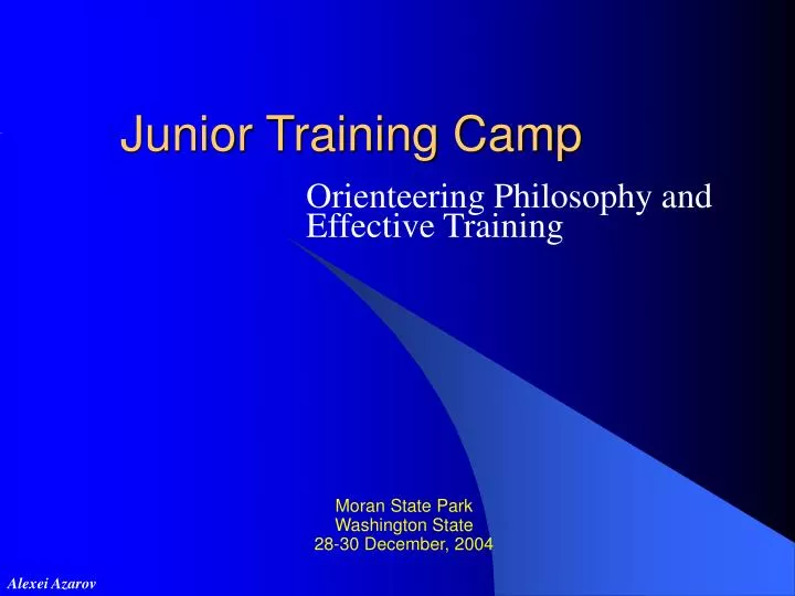 junior training camp
