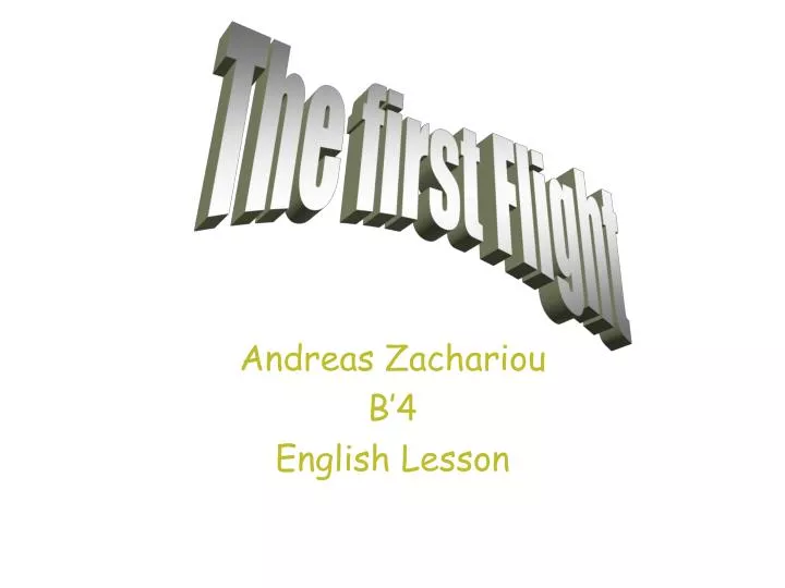 andreas zachariou b 4 english lesson