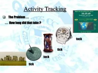 Activity Tracking