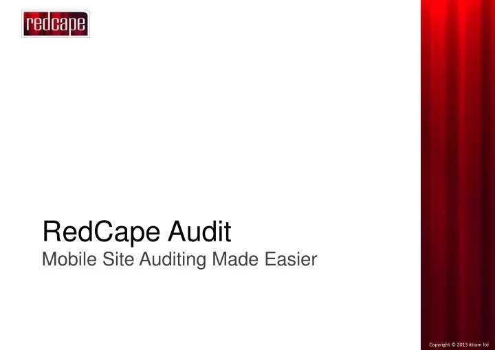 redcape audit