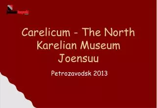 Carelicum - The North Karelian Museum Joensuu