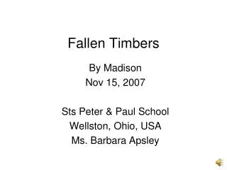 Fallen Timbers