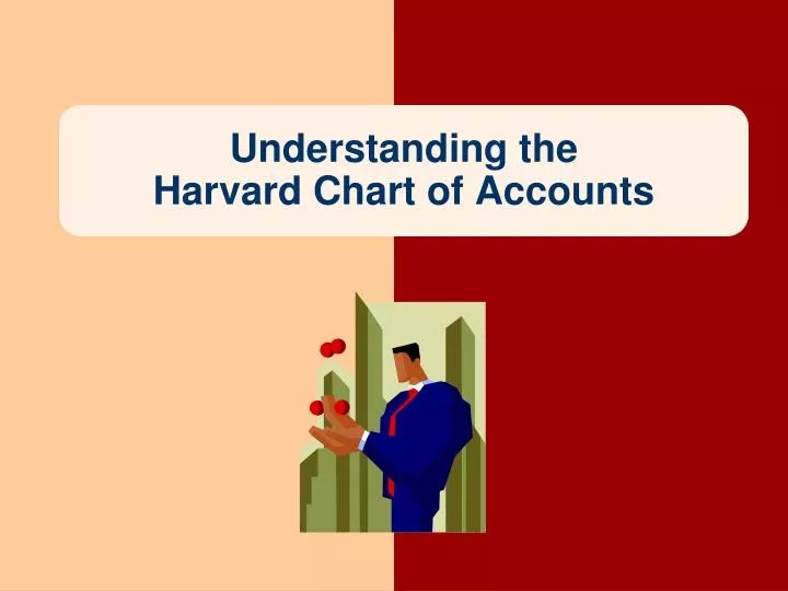understanding the harvard chart of accounts