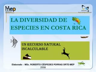 la diversidad de especies en costa rica