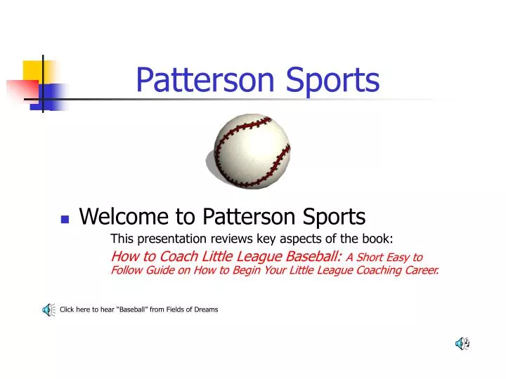 patterson sports