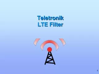 Teletronik LTE Filter