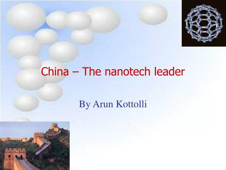 china the nanotech leader