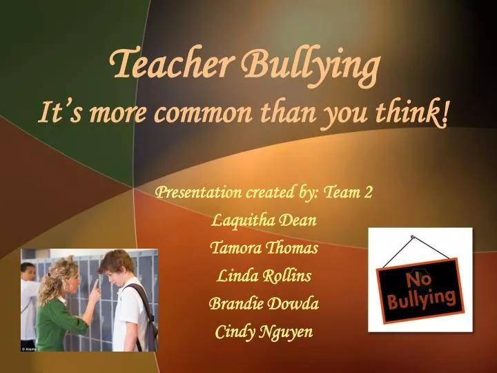 teacher bullying it s more common than you think
