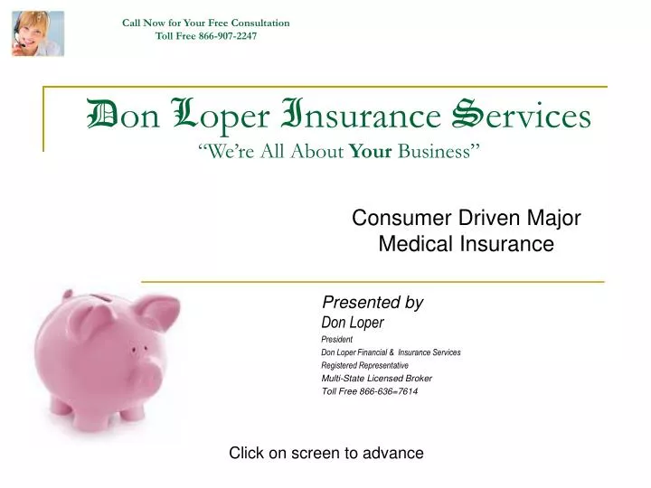 d on l oper i nsurance s ervices we re all about your business