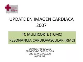update en imagen cardiaca 2007