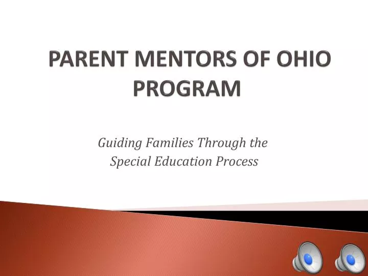 parent mentors of ohio program