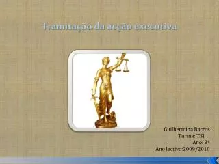 tramita o da ac o executiva