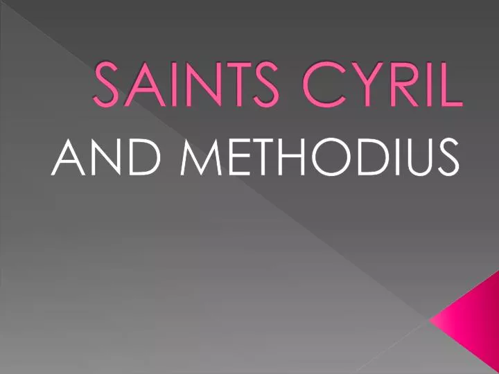 saints cyril