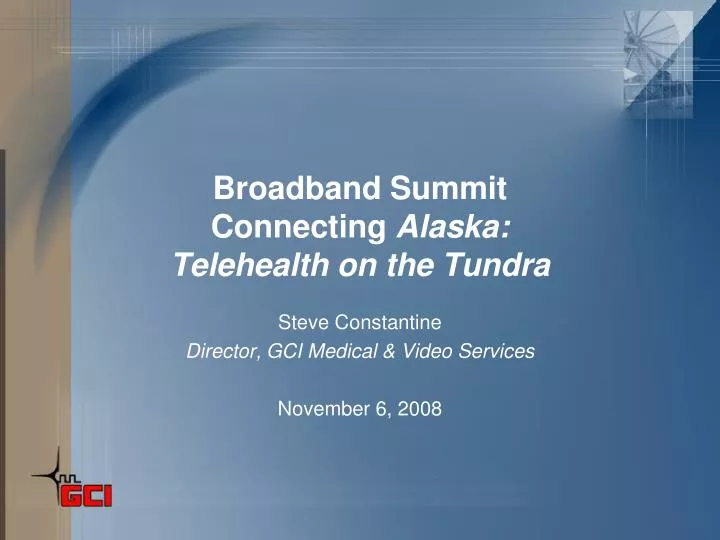 broadband summit connecting alaska telehealth on the tundra