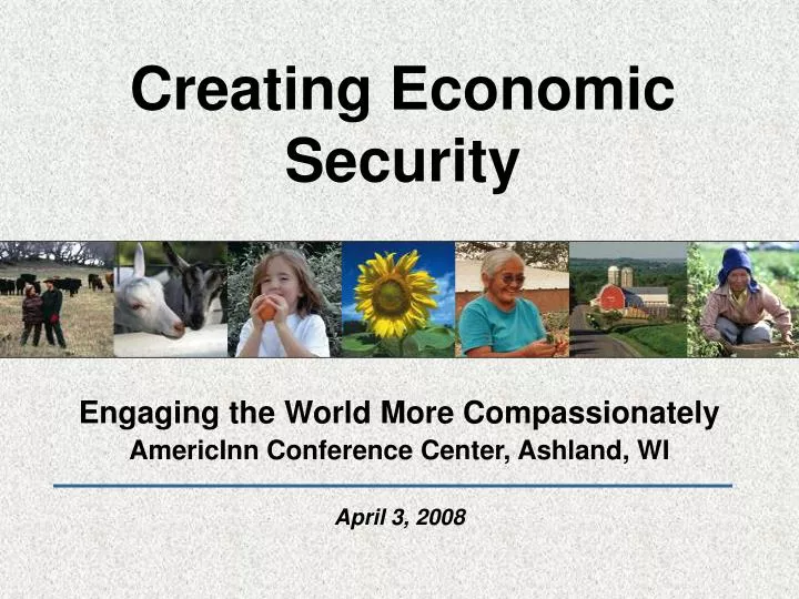 creating economic security