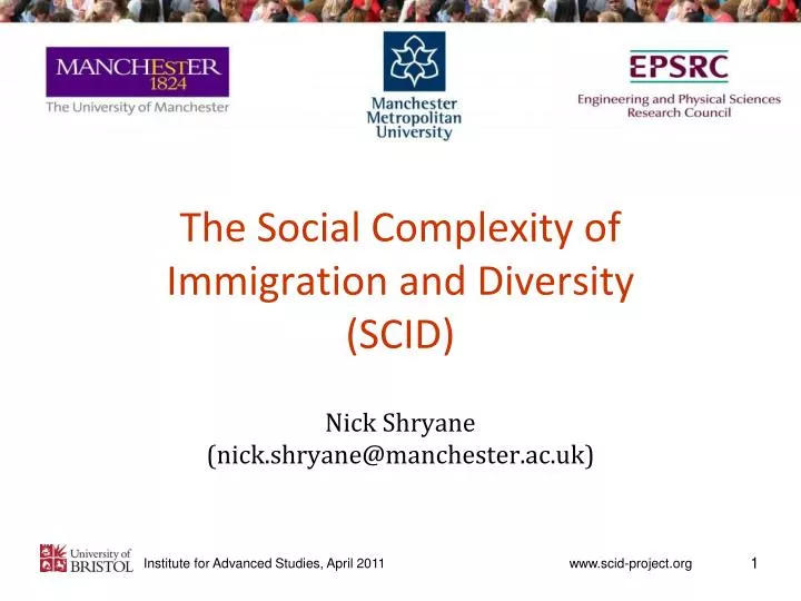 the social complexity of immigration and diversity scid