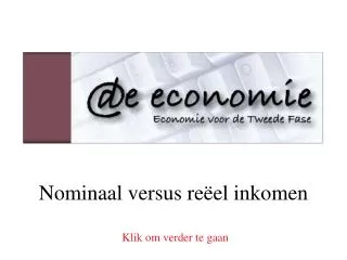 nominaal versus re el inkomen