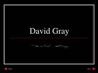 David Gray