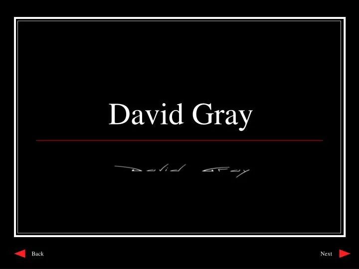 david gray