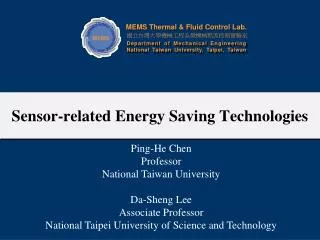 Sensor-related Energy Saving Technologies