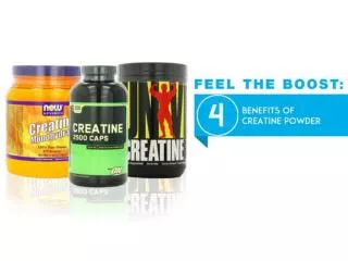 Feel The Boost: The Four Benefits of Creatine Powder