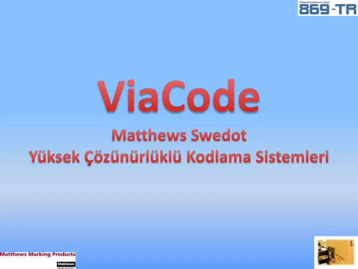 viacode matthews swedot y ksek z n rl kl kodlama sistemleri