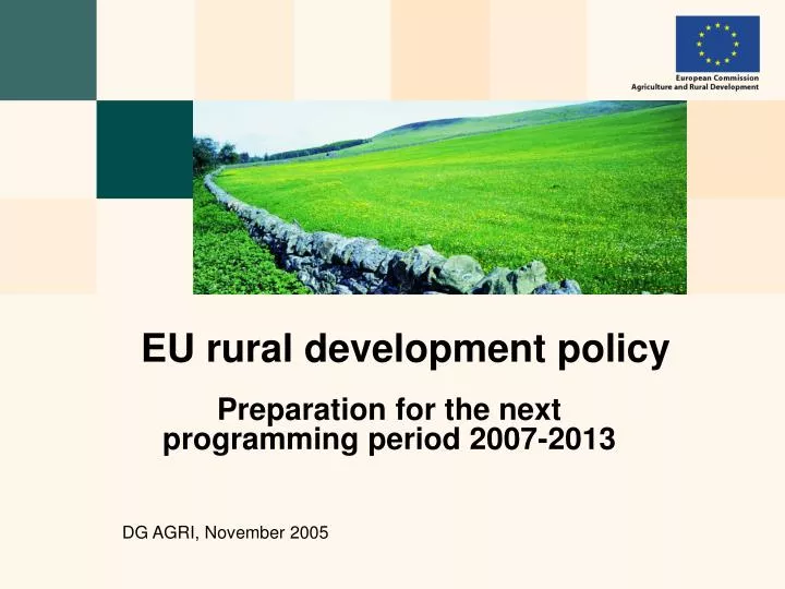 eu rural development policy