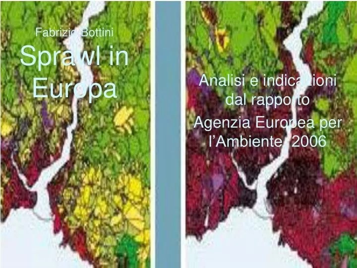 fabrizio bottini sprawl in europa