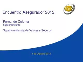 encuentro asegurador 2012