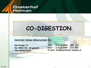 CO-DIGESTION