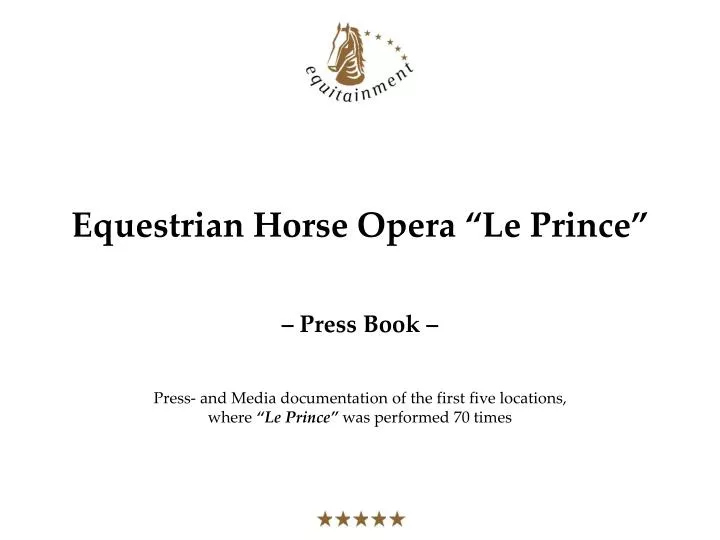 equestrian horse opera le prince