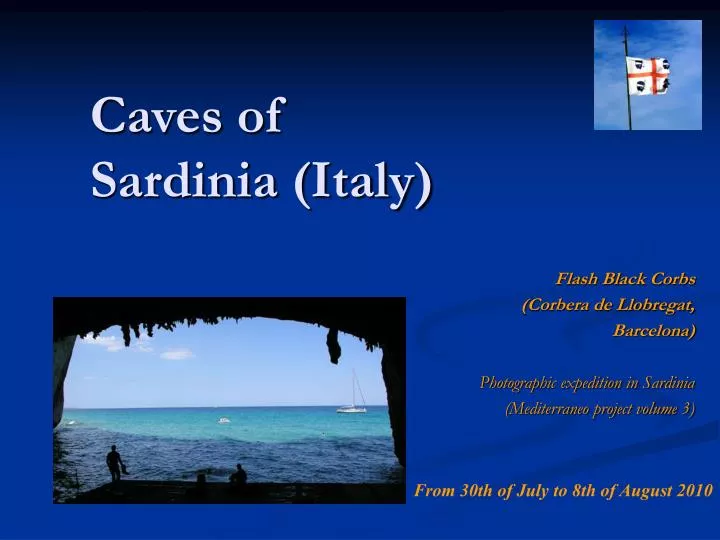 caves of sardinia italy