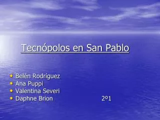 tecn polos en san pablo