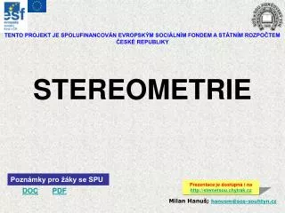 stereometrie