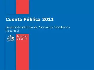 cuenta p blica 2011