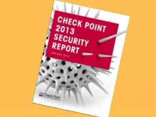 The Check Point Security Report 2013