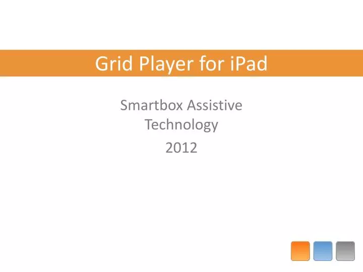 grid player for ipad