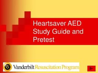 Heartsaver AED Study Guide and Pretest