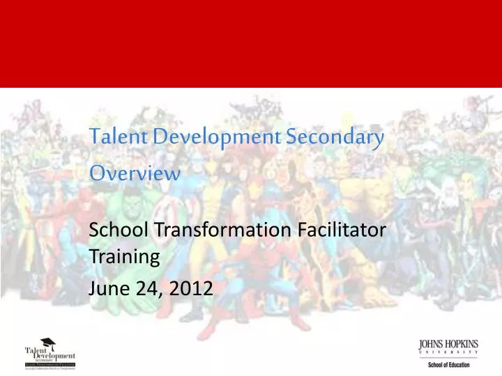 talent development secondary overview