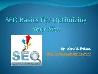 SEO Basics For Optimizing Your Site