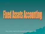 Fixed Assets Accounting - slide 1