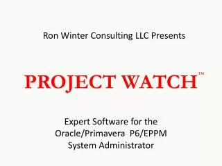 project watch