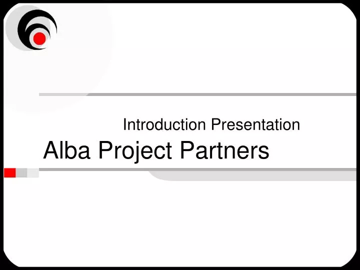 alba project partners