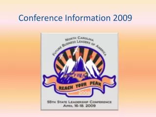Conference Information 2009