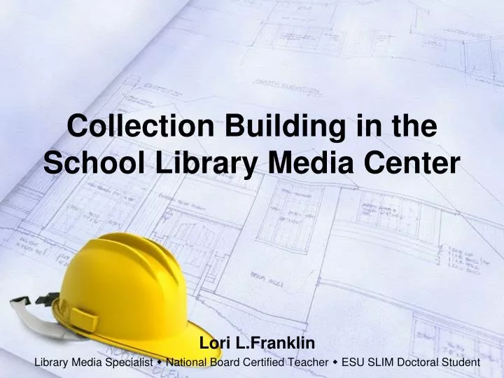 collection building in the school library media center