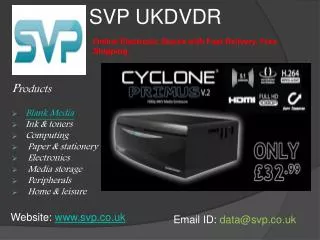 Electronic Stores -svp.co.uk