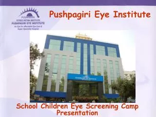 Pushpagiri Eye Institute