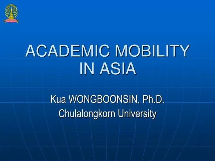 academic mobility in asia