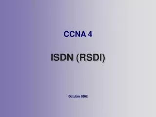 isdn rsdi